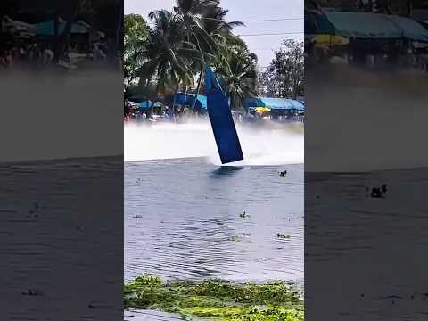 Is he okay? 😱😱 #automobile #speed #5k #shortvideo #speedsong #speedup #boating