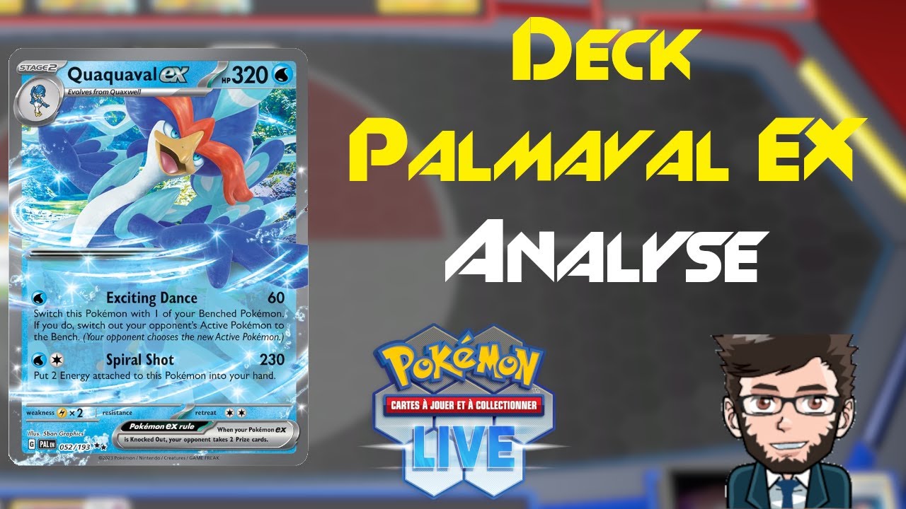 ON OS TOUR 2 SANS PRESSION ! - Analyse #140 du deck Palmaval EX  sur Pokémon TCG Live
