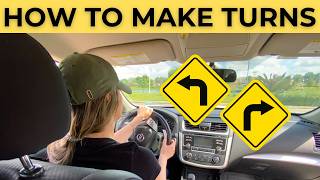 How to Make Right and Left Turns Safely –Beginner Driver Tutorial