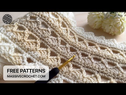 VERY EASY & HIGHLY UNUSUAL Crochet Pattern for Beginners!⚡️Crochet Stitch for Baby Blanket & Bag