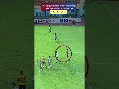 Wasit Lisensi FIFA Liga Indonesia Cerdas, Pemain Kaget