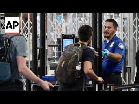 YouTube video thumbnail: Airline Travelers say TSA Officers Need to get Paid