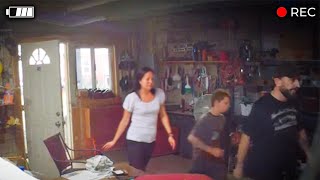 CCTV Captures Family's Last Moments Before The UNTHINKABLE
