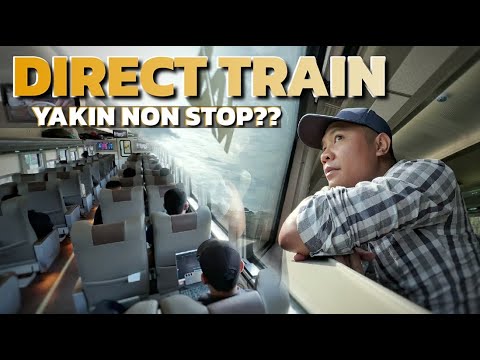 BENERAN ADA LAYANAN KERETA TANPA TRANSIT? 😱 Coba Layanan DIRECT TRAIN Semarang - Jakarta 5 Jam