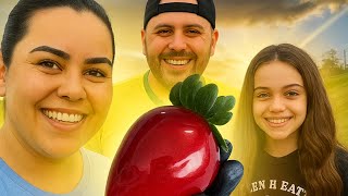 Fizemos o famoso MORANGO DO AMOR 🍓 *será que deu certo*?