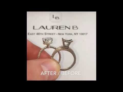 3 ct Oval Diamond Pave Ring