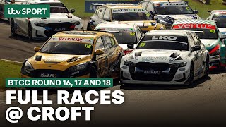 FULL RACES: BTCC Round 16, 17 and 18 @ Croft 2025 | ITV Sport