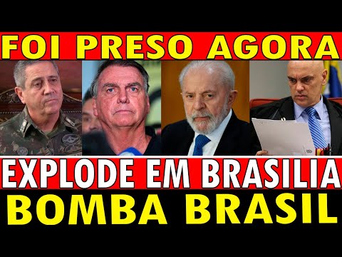 BOMBA! ACABA DE SER PRESO AGORA! CORRE CORRE EM BRASILIA!! O PIOR ACONTECEU!