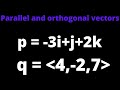 Vector Analysis and Orthogonality Concepts