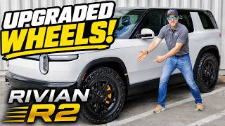 World's First 🙌🏼 Rivian R2 with Upgraded Aftermarket Wheels & Oversized Off Road Tires! R800 & Toyo