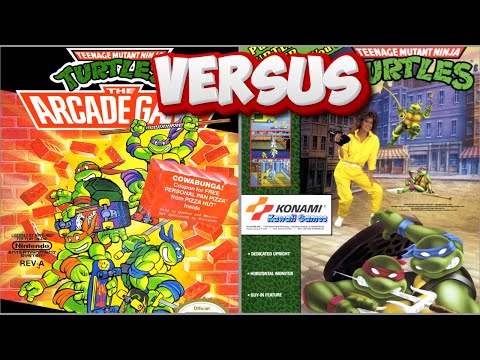 Teenage Mutant Ninja Turtles NES vs ARCADE | Level by Level Comparison | FULL GAME | 4K60ᶠᵖˢ UHD🔴