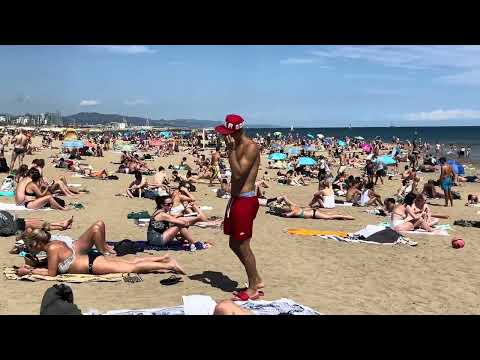 Barcelona beach walk