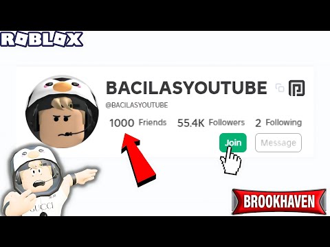 CARA Menambah FRIEND LIMIT ROBLOX JADI 1000 FRIENDS?!