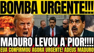 MEU DEUS! BOMBA! URGENTE! MADURO ACABA DE SOFRER PANCADA GRAVE DOS EUA! OPERAÇÃO COM FORÇA TOTAL!!!!