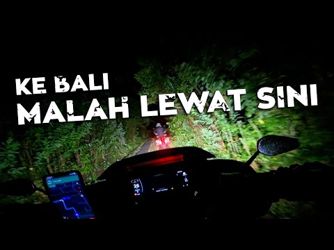 Jalur baru kalo riding ke bali | Eps 2 | Motovlog 376