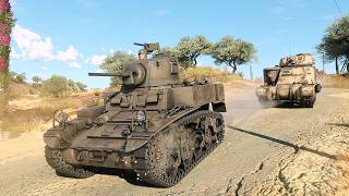 USA BR2 - Gorge - Battle of Tunisia | Enlisted Gameplay
