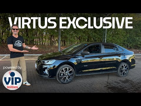 Virtus Exclusive DE LEILÃO! Coloque o MELHOR 1.4T atual da Volks na garagem com a VIP Leilões