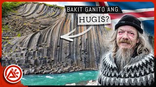 Paano Nabuo ang Kakaibang Hugis ng mga Bato? Studlagil Canyon Iceland