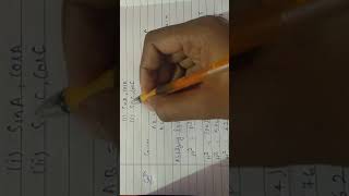 ncert book solution class 10  chapter 8 exercise 8.1 question no.1