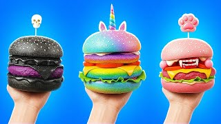 Wednesday vs Enid 🔪🧁 Spooky vs Sweet Cooking Challenge!