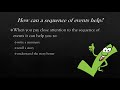 Exploring Reading Comprehension: Sequence