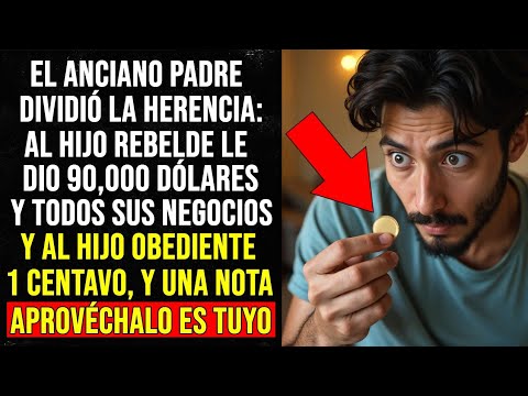 HIJO REBELDE HEREDÓ 90 MIL DÓLARES Y EL HIJO OBEDIENTE SOLO 1 CENTAVO...