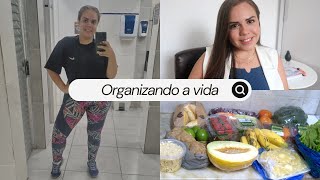ARRUMANDO A VIDA | METAS 2024 | PESO ATUAL E META | ORGANIZAÇÃO DO AMBIENTE DE TRABALHO | MARMITAS