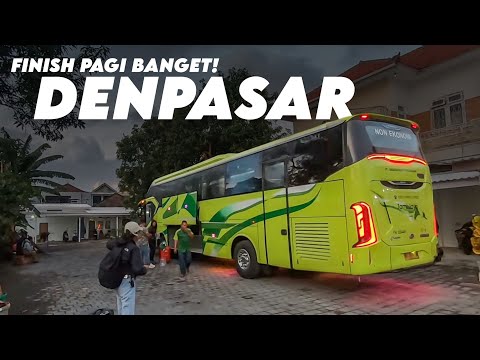 SERVICE MAKAN DUA KALI, CUKUP NYAMAN, Tapi...... | Kelas Baru Bus Tami Jaya ke Bali