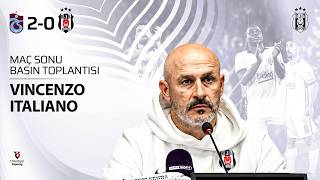 Teknik Direktörümüz Vincenzo Italiano'nun Trabzonspor Maç Sonu Basın Toplantısı