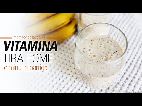VITAMINA TIRA FOME E DIMINUI A GORDURA ABDOMINAL