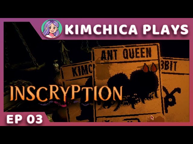 COUNTING ANTS AND DOING MATH - Kimchica Plays: Inscryption #03 (Livestream VOD)