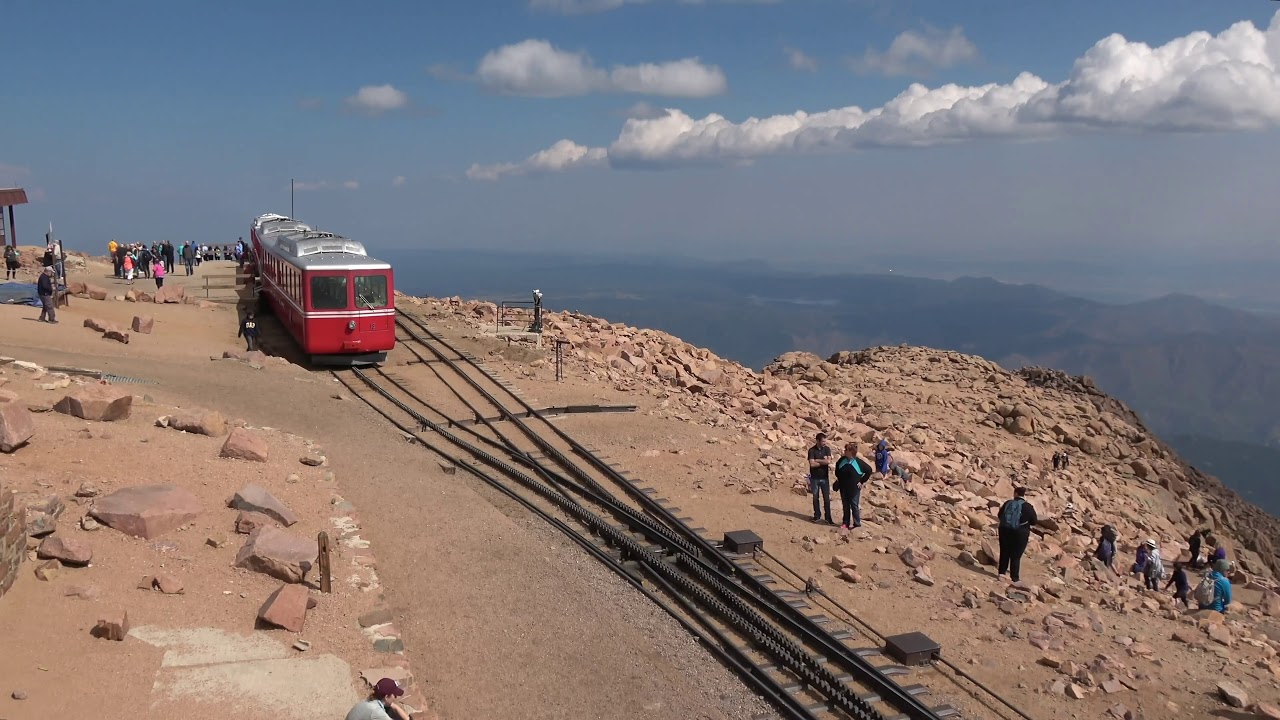 Pikes Peak Cog Railway - A Passenger-s View - 4K