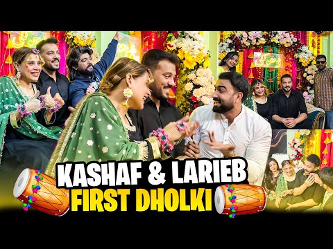 Kashaf Ansari & Larieb First Dholki 😍 Bohat Enjoy Kiya Sab Ne 🥰