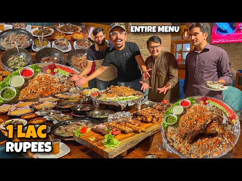 1 LAC Rupees Entire Menu At Desi Restaurant In Lahore - HN Foods