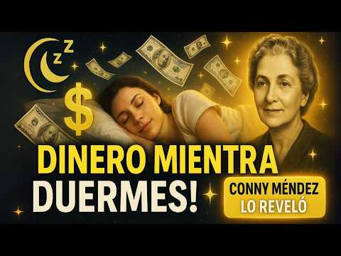 CONNY MÉNDEZ: Duerme escuchando ESTOS decretos y atrae DINERO AHORA