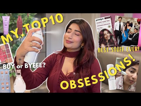 10 things i'm obsessed with (hair colour, skincare, makeup & more)✨