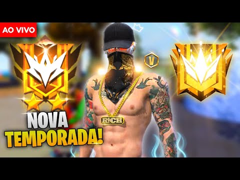 👑 FREE FIRE AO VIVO - R19 👑🔥 NOVA TEMPORADA 🔥👑 RUMO AO DESAFIANTE COM INSCRITOS 👑 LIVE FF