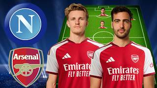 Arteta's Arsenal XI VS Napoli - Who Starts in the Champions League?