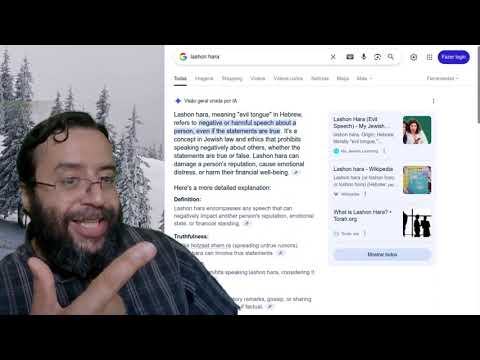 Entenda... Lashon Hara ou Língua Maldita