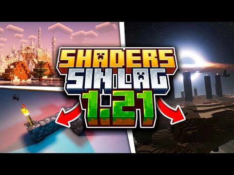 Los 10 Mejores SHADERS para MINECRAFT 1.21.4 (GAMA BAJA, MEDIA y EXTREMA) SHADERS JAVA 1.21.4😱