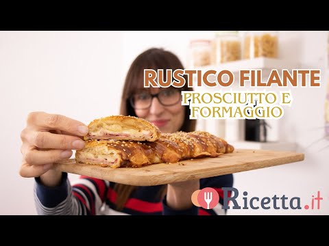 Rustico croccante prosciutto e formaggio - Ricetta.it