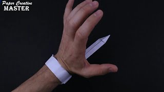 How to Make a Hidden Assassin's Blade out of Paper