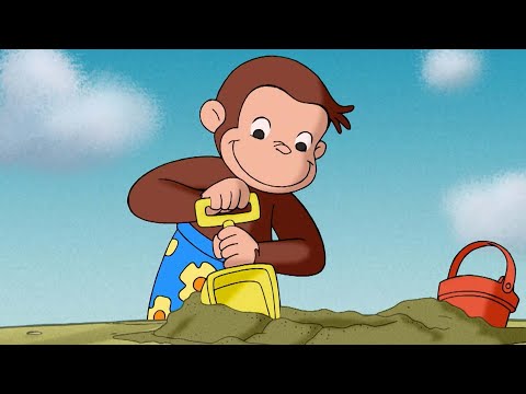 Curioso Come George 🐵 George va in spiaggia 🐵Cartoni per Bambini