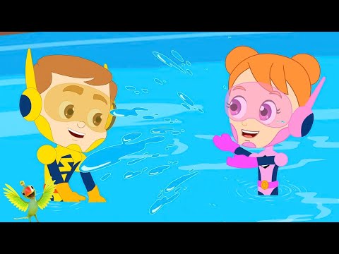 Talab Main Masti, तालाब मैं मस्ती, Hindi Rhymes for Kids and Playtime Song