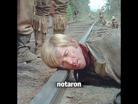 El ladrón detuvo el tren con aceite. #peliculas #movie #shorts