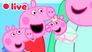 🔴 Peppa Pig BABY EVIE Episoden LIVE 🍼 Die Besten Momente von Evie 🥹 Cartoons für Kinder