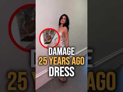 No wonder Kylie Kristen dared to damage a 25-year-old dress. The real reason makes people furious
