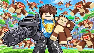 Can I Survive 1 MILLION MONKEYS..