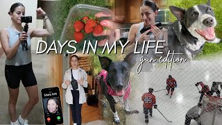 How I *effortlessly* make a gun part of my day | shopping, outfit changes, gym, and more