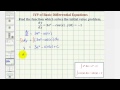 Understanding Initial Value Problems and Differential Equations